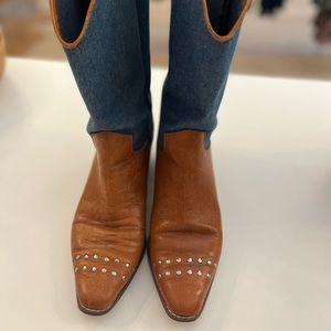 Vintage cowboy boot - womens